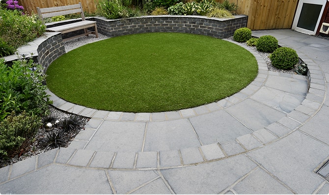 Rippled Limestone Black