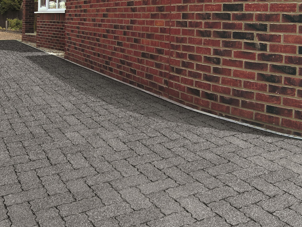 Lugano Flow Graphite Grey | Permeable Paving for Driveways