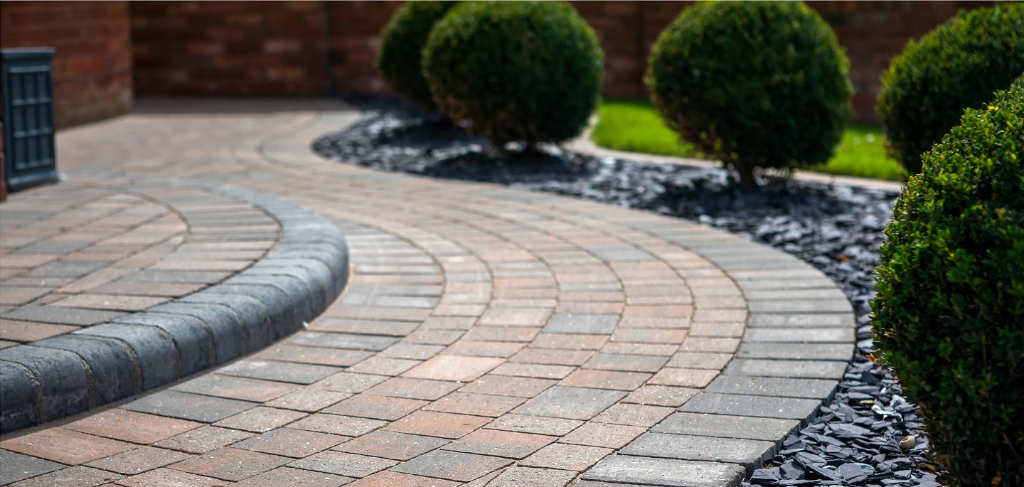 Alpha Burnt Oak and High Kerbs Charcoal