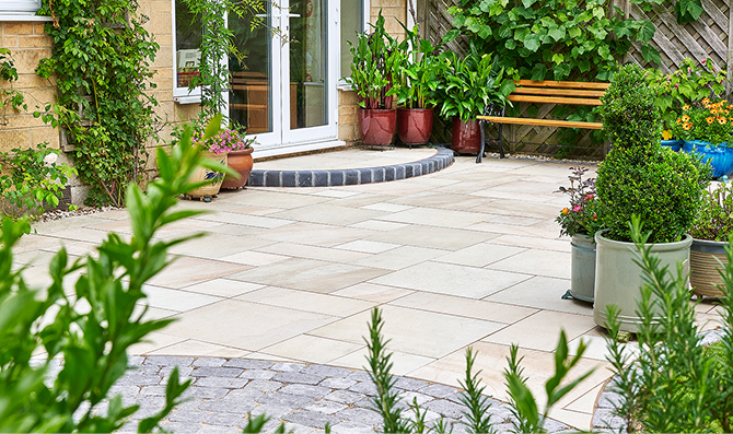 Eden Sandstone Spring Blend and Aura Silver Fleck