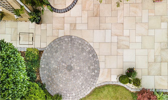 Eden Sandstone Spring Blend and Aura Silver Fleck